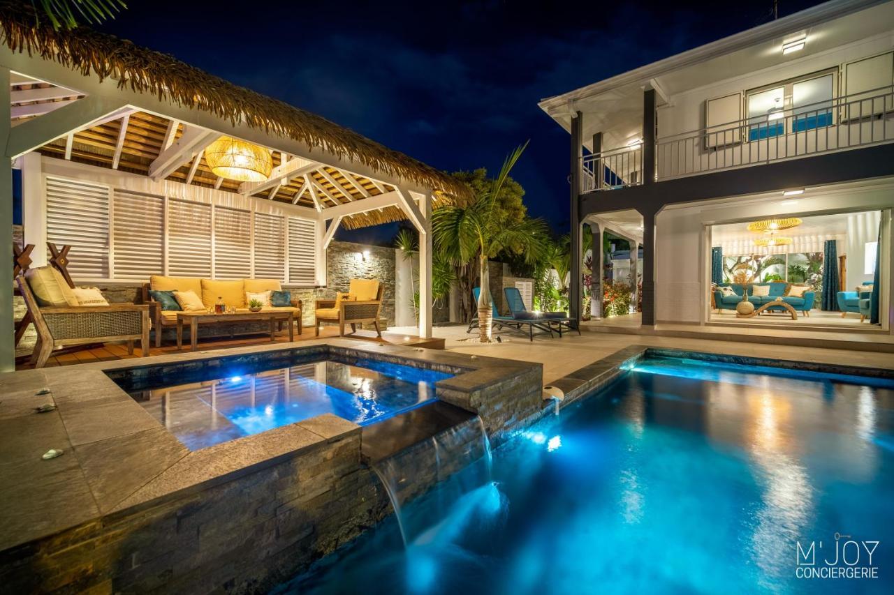 LA VILLA ROSAYA - Piscine Jacuzzi Saint Pierre Exterior foto