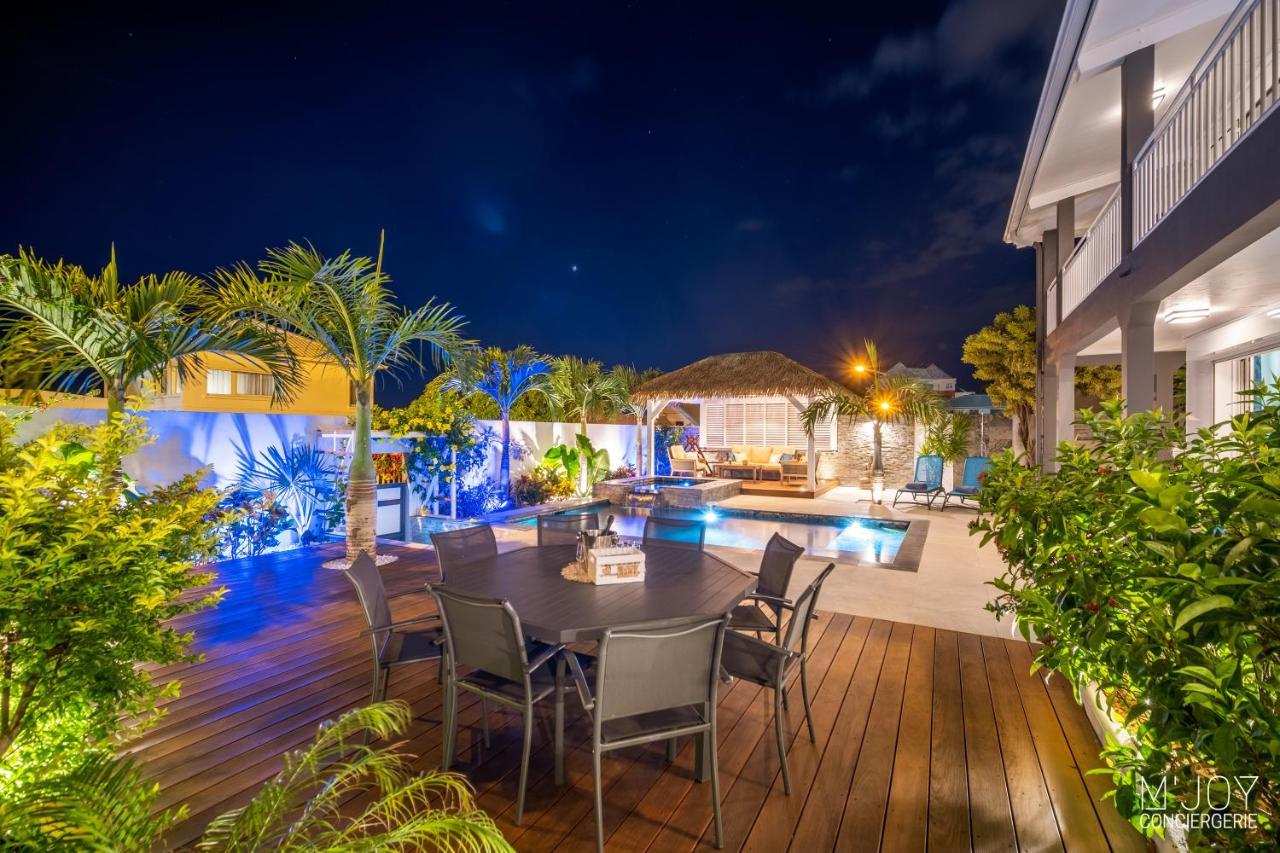 LA VILLA ROSAYA - Piscine Jacuzzi Saint Pierre Exterior foto