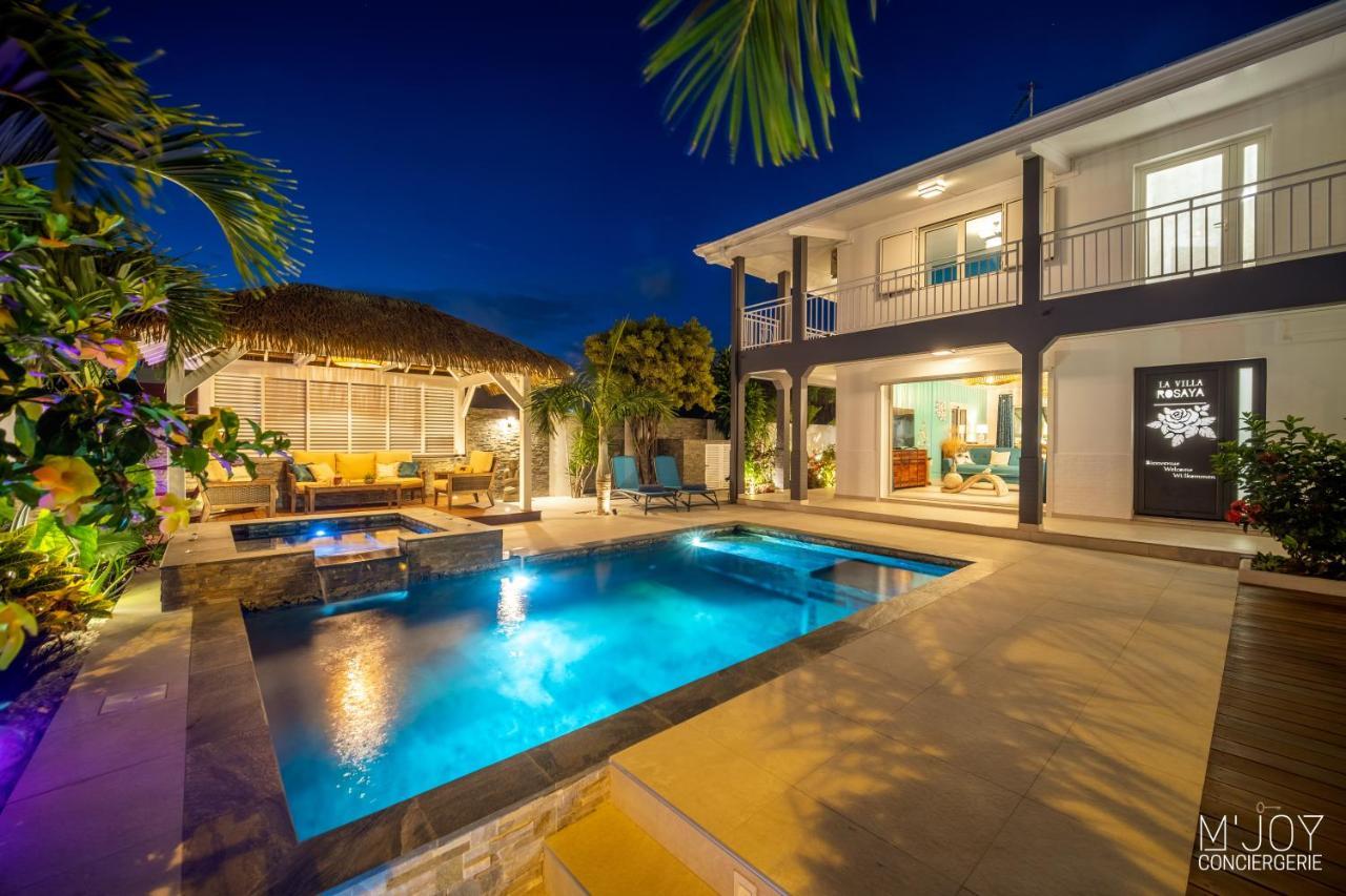 LA VILLA ROSAYA - Piscine Jacuzzi Saint Pierre Exterior foto